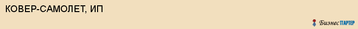КОВЕР-САМОЛЕТ, ИП, Воронеж